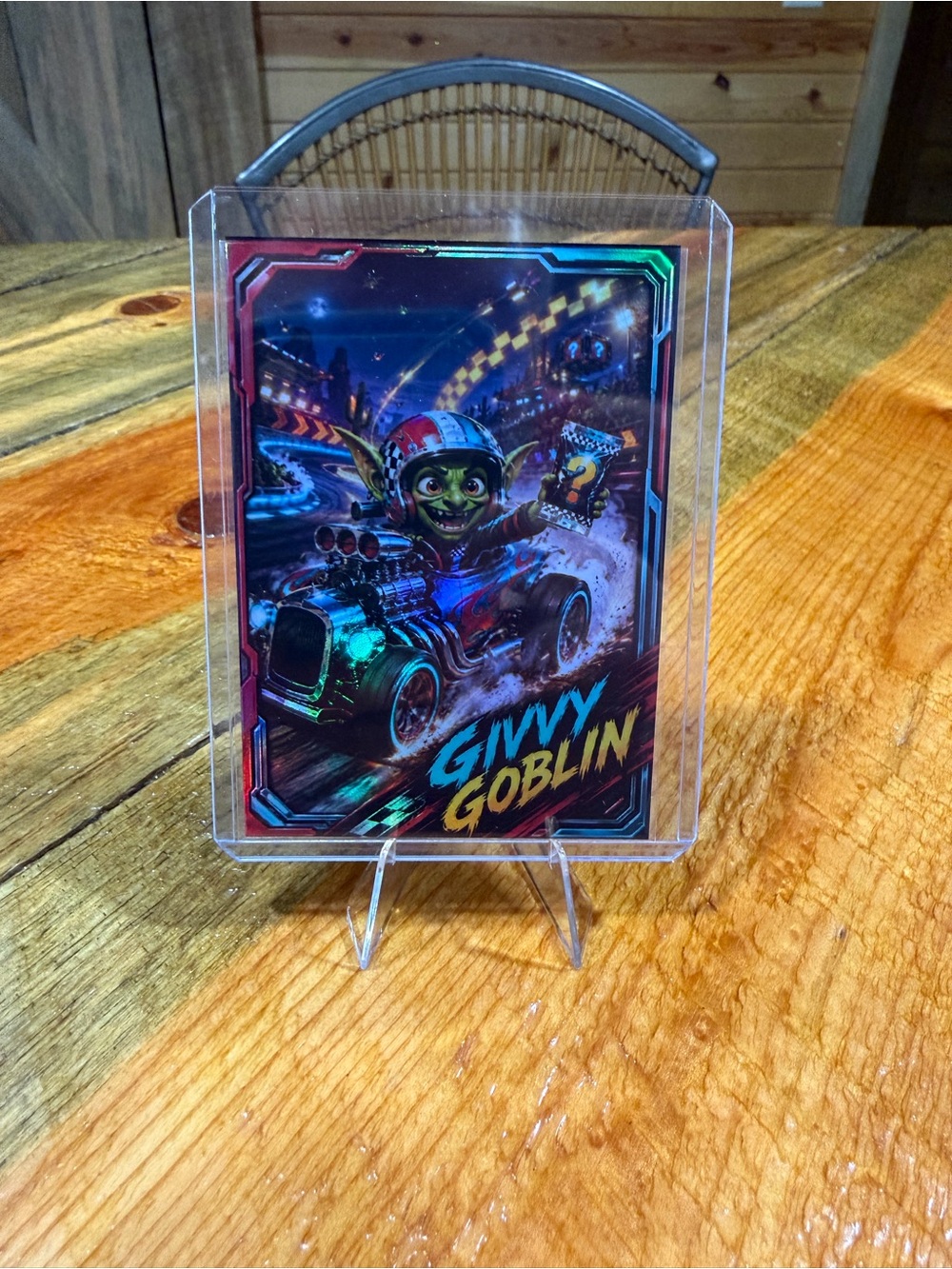 Givvy Goblin Custom Trading Card